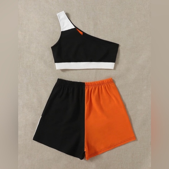 Colorblock Shorts Set - Picture 3 of 3